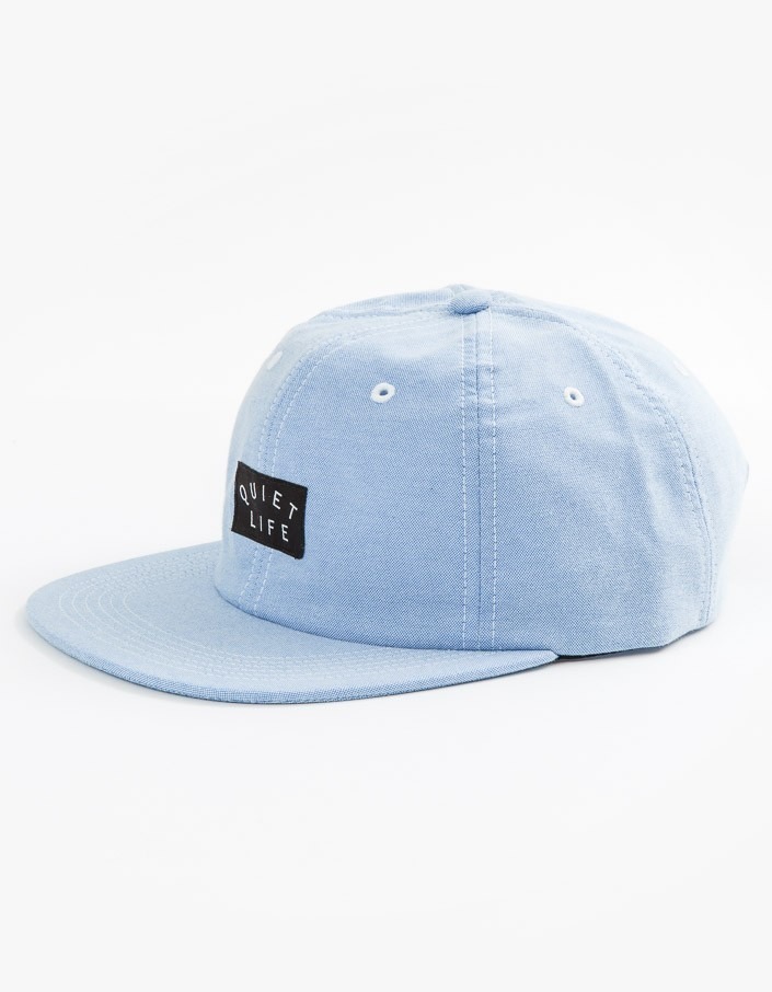 Oxford Polo Cap - Blue